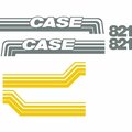 Aftermarket New Fits Case Wheel Loader 821 Decal Set CASE821DECALSET